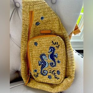 Vera Bradley Sea Horse Sling Handbag